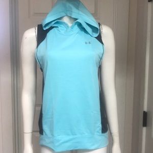 Under Armour Athletic/Athleisure Hoody Vest, NWT!